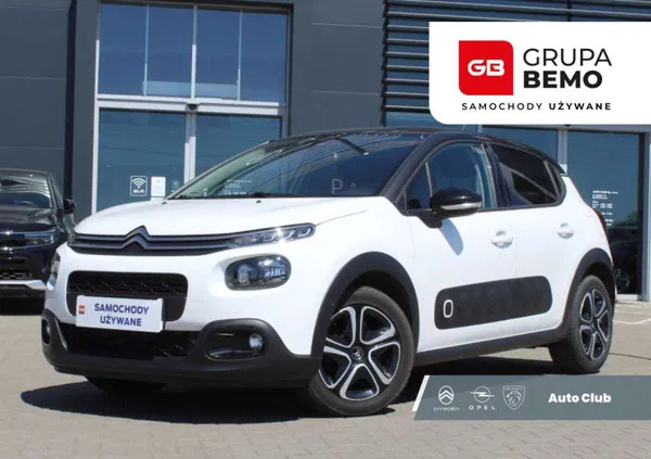 citroen c3 łódzkie Citroen C3 cena 43900 przebieg: 76999, rok produkcji 2017 z Raszków